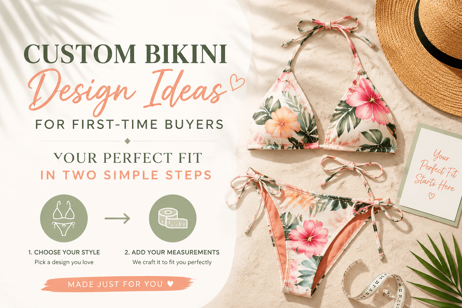 Custom Bikini Design Ideas for First-Time Buyers: Simple 2-Step Guide to Your Perfect Fit