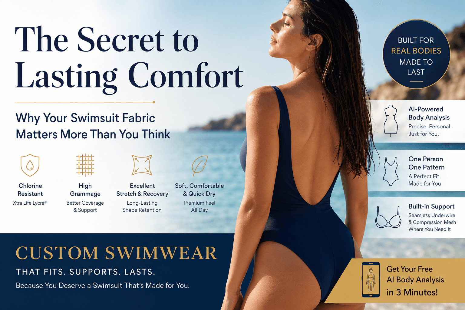 The Secret to Lasting Comfort: Why Your Swimsuit Fabric Matters More Than You Think