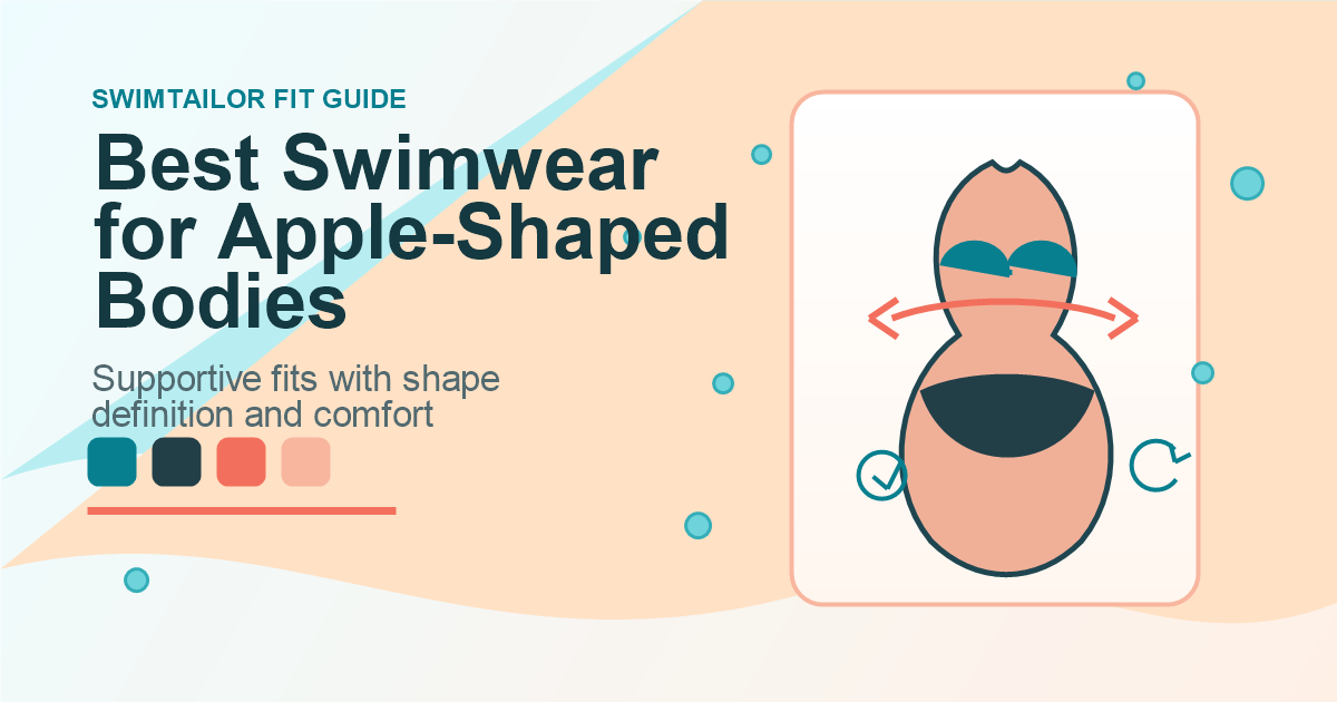 Best Swimwear for Apple-Shaped Bodies
