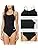 Women's Athletic Training Adjustable Strap One Piece Swimsuit